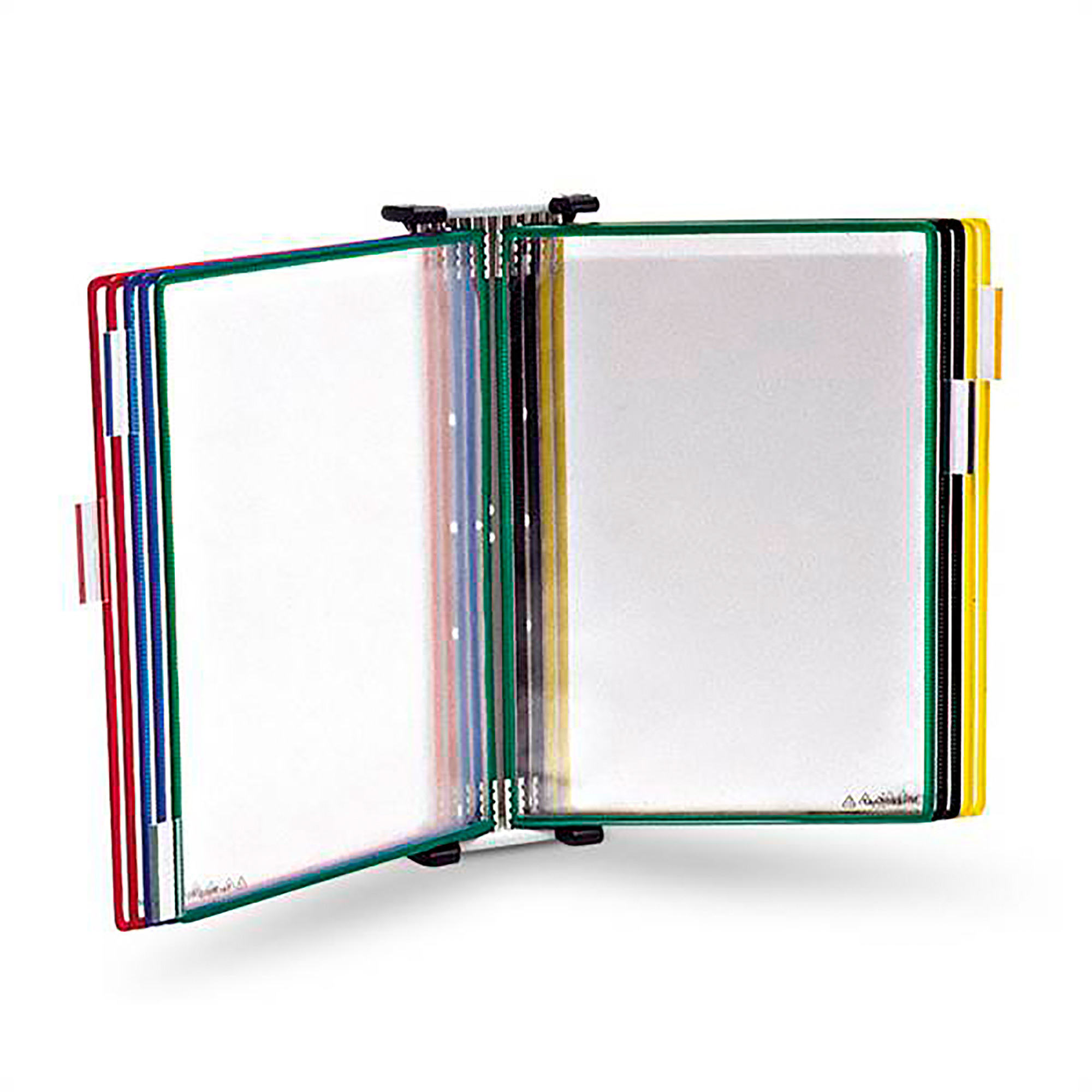 Tarifold 10-Pocket, 20-View, Wall Mount Document Display, 3in. x 12in. Model# W291